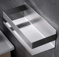 Design RVS doucherek - Eenvoudige montage zonder boren - Sterke 3M plakstrip - Voor badkamer en keuken