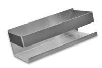 Design RVS doucherek - Eenvoudige montage zonder boren - Sterke 3M plakstrip - Voor badkamer en keuken