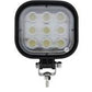 Lucidity werklamp 9-LED 12-36 Volt - professional working light 2160 lumen wide flood beam - ledlamp voor tractor truck trailer- schijnwerper voor SUV en vrachtwagen - achteruitrijlicht